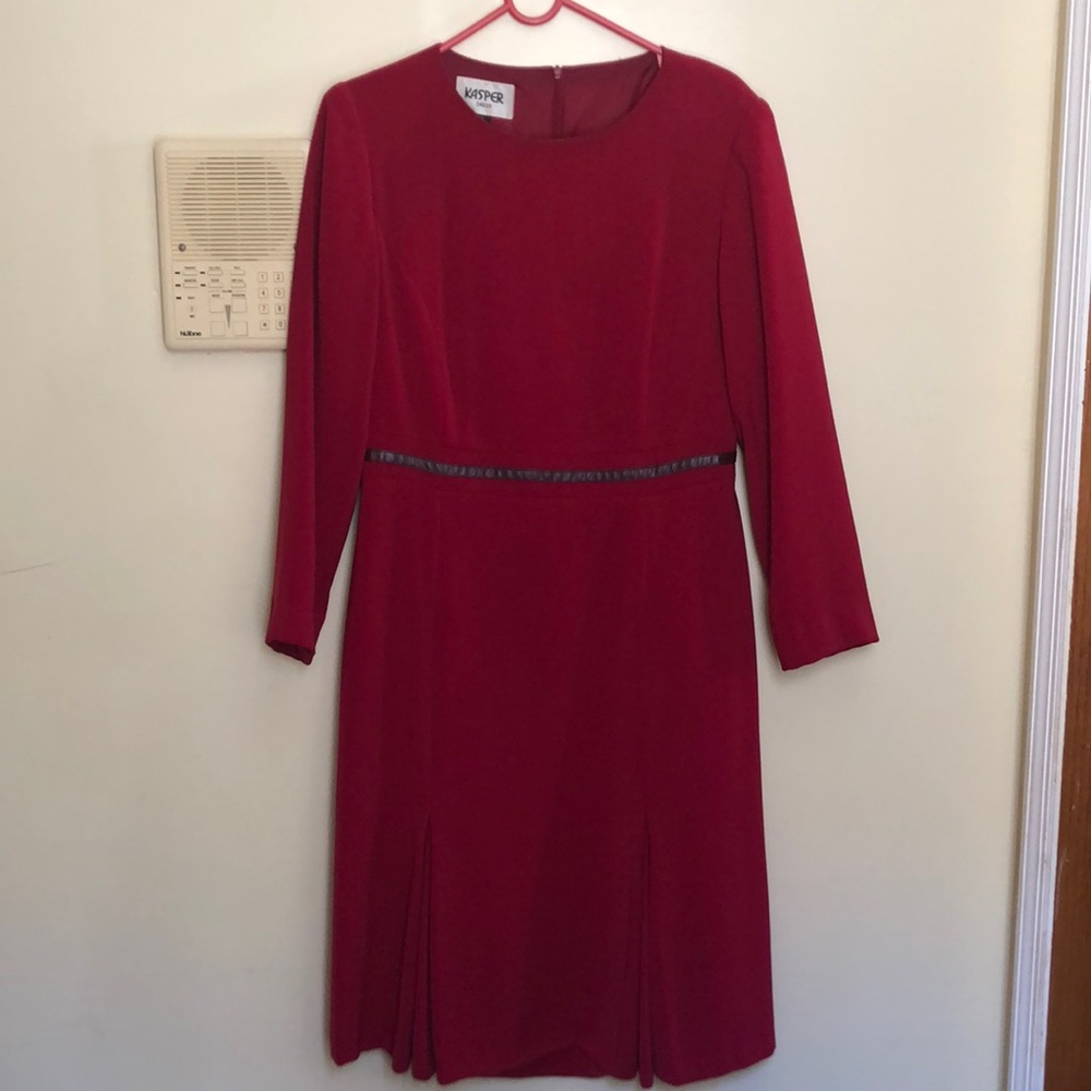 Kasper Red Dress